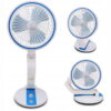 Rechargeable Folding Fan With LED Light
