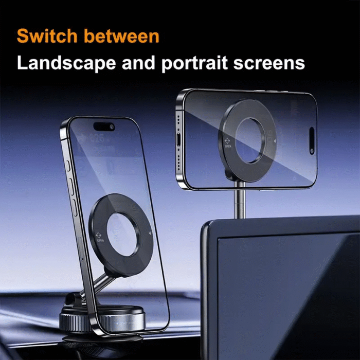Universal Magnetic Suction Car Phone Holder - Image 3